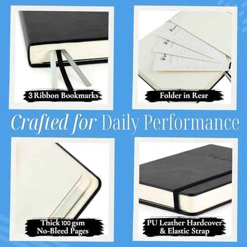 Goal Crazy Undated Planner – 90 Day Guided Journal & Productivity