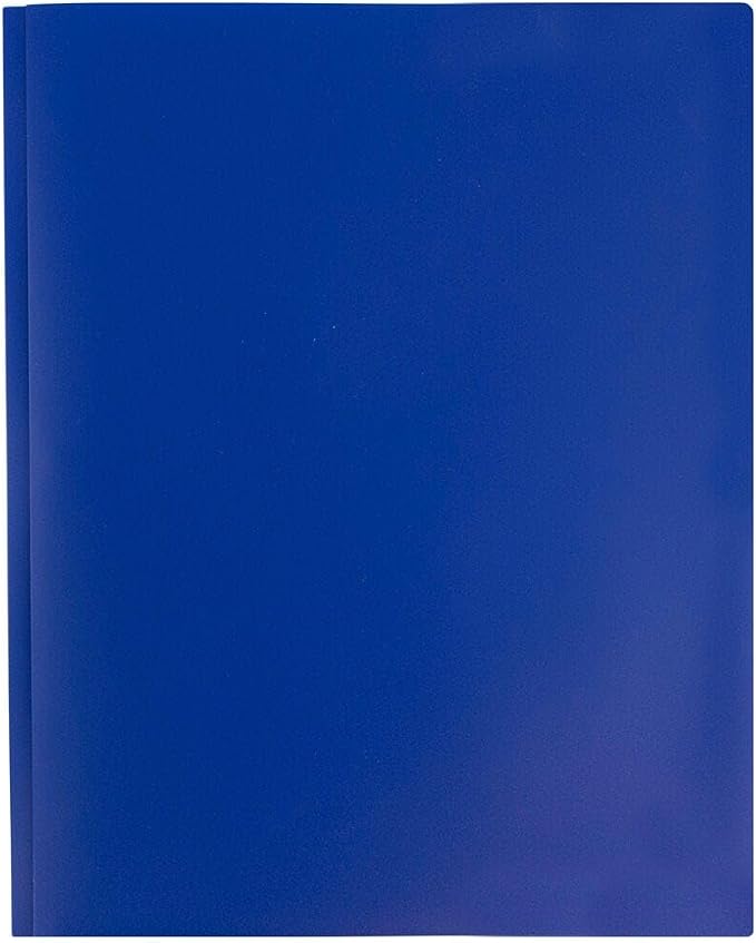 JAM PAPER Plastic Color Pop Folders - Image 4