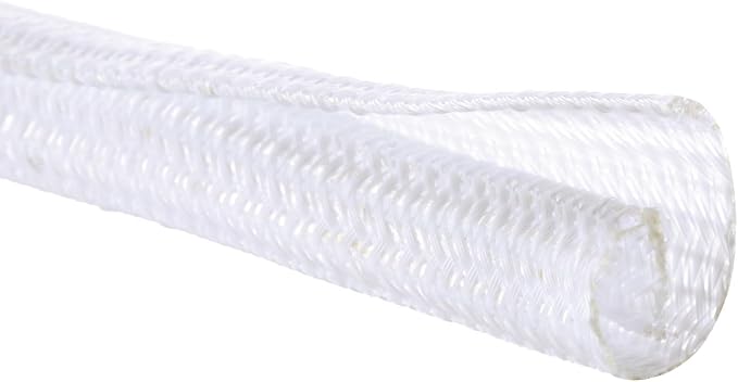 QCSIW 3/8"-50ft Braided Cable Sleeve Protector by QCSIW