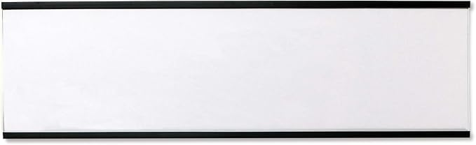 SmartSign Magnetic 'C' Channel Label Holders | 2.5" x 8" Pack of 10 - Image 3