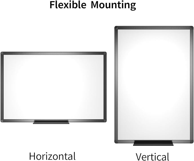 VIZ-PRO Magnetic Dry Erase White Board, 36 X 24 Inches - Image 2