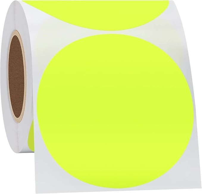 Hybsk Round Color Coding Circle Dots Labels Warehouse Inventory Organizer - Image 4