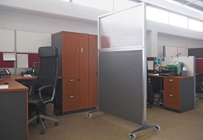 Versare Hush Screen Portable Room Divider | Workstation Wall Divider | - Image 6