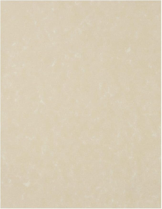 LUXPaper 8.5" x 11" Paper | Letter Size | Cream Parchment | 60lb. Text | 500 Qty by LUXPaper