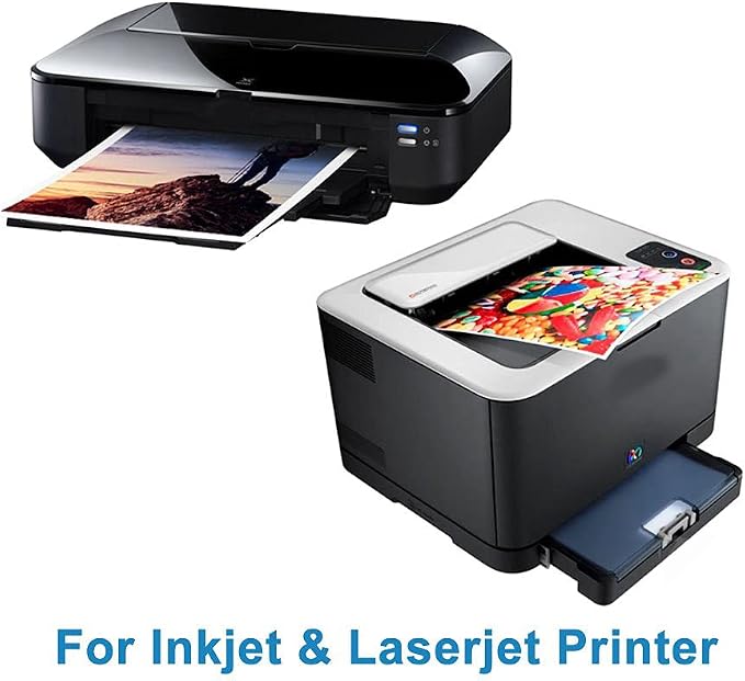 Uinkit 120 Sheets Presentation Paper Matte 8.5x11 Inkjet 48lb 180gsm Single - Image 6