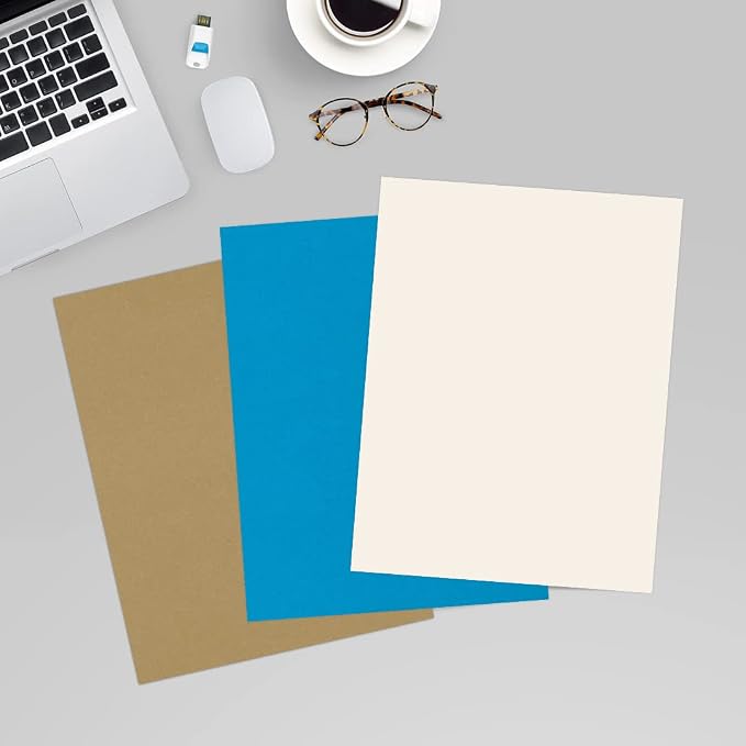LUXPaper 8.5" x 11" Cardstock | Letter Size | Ivory | 65lb. Cover | 50 Qty - Image 6