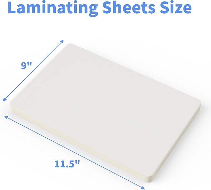 Thermal Laminating Pouches, FungLam Clear Laminating Sheets, 3 Mil Thickness - Image 3