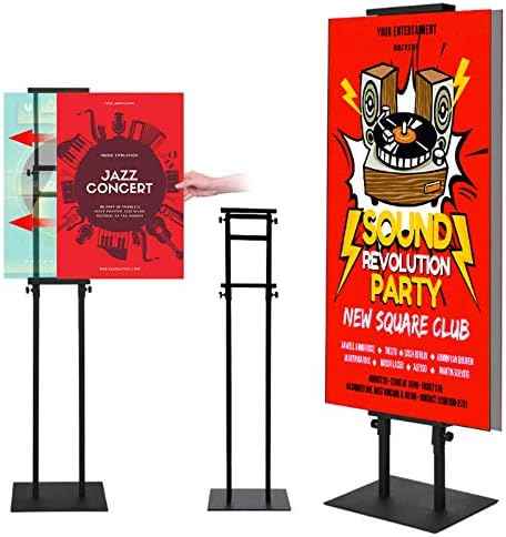 GUOHONG Poster Stand for Display, Adjustable Floor Standing Sign Holder