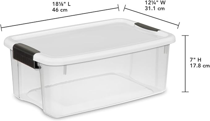 Sterilite 24-Pack Ultra Latching Box, Storage Bins - Image 3