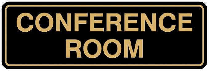Standard Conference Room Sign by All+Quality