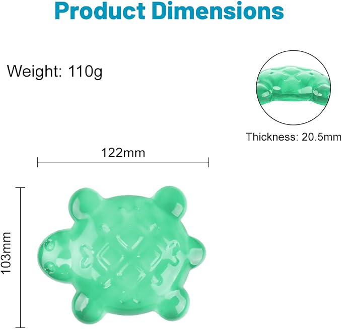 Lucocia Silicone Gel Mouse Wrist Rest, Cute Turtle Shape Ergonomic Elbow Mouse - Image 6