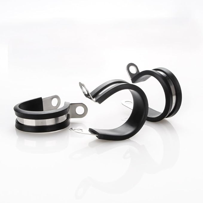 LOKMAN 20 Pack 5/16 Inch Stainless Steel Cable Clamp, Rubber Cushioned - Image 6