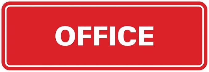 Signs ByLITA Standard Office Sign by SignsByLITA
