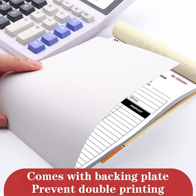 Personalized Invoice Book Custom 2 Part/3 Part Receipt Book Quote Estimate - Image 4