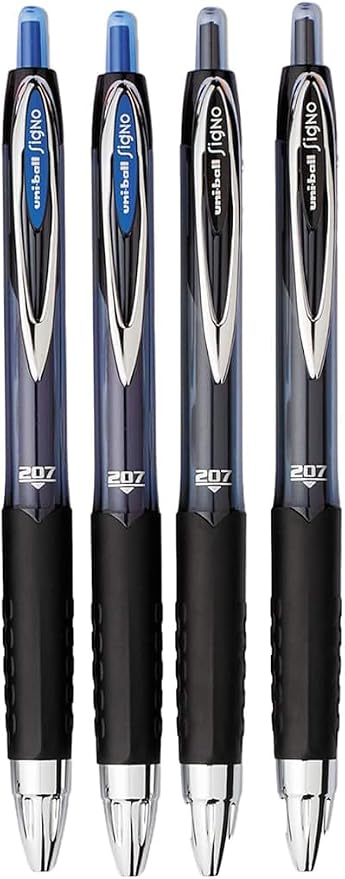 Advantage Gifts Signo 207 Roller Ball Retractable Gel Pens, Medium Point by Advantage+Gifts