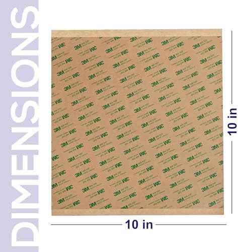 CANOPUS Double Sided Transfer Sheet, 468MP Adhesive Transfer Tape, 10in x 10in (5-Pack)