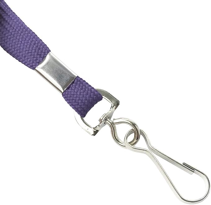 Bird Fiy Lanyard Light Purple Lanyards Neck Flat Premium Breakaway Badge Lanyard - Image 6