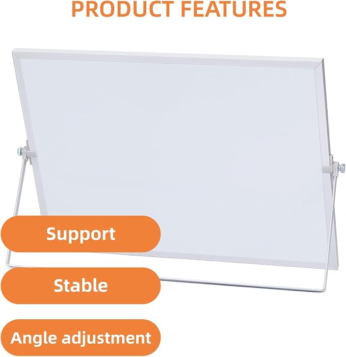 MXG Magnetic White Board Dry Erase, 10x14 Inch Double Sided Small Whiteboard - Image 7