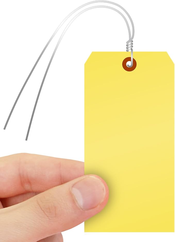 SmartSign Yellow Plastic Tags - Image 5