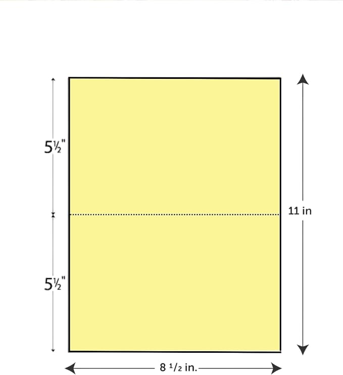 Limited Papers 8.5x11 Perforated Paper, 20/50 Pound, 75 GSM, Variety of - Image 2