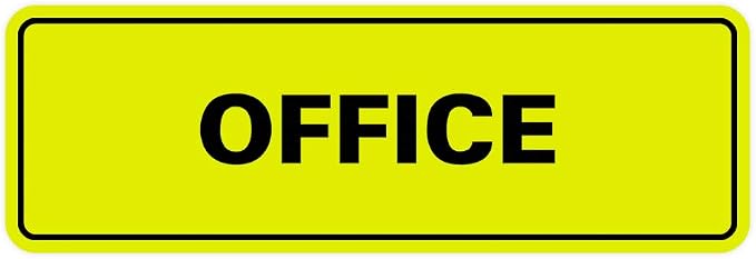 Signs ByLITA Standard Office Sign by SignsByLITA