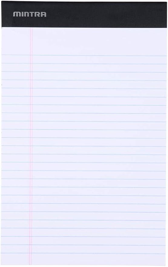 Mintra Office Legal Pads, 5in x 8in, Narrow Ruled)) - Image 8