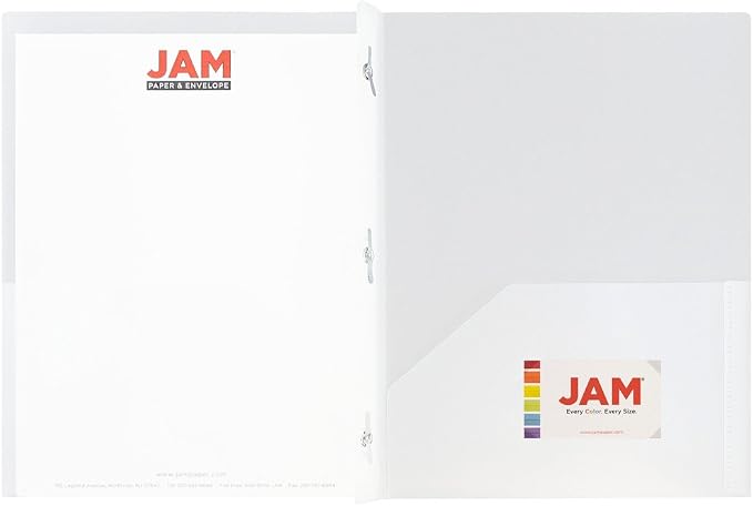 JAM PAPER Plastic Color POP Folders - Image 3