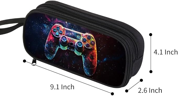 HiGaits Pencil Case for Boys, Durable Pen Box Game Controller - Image 2