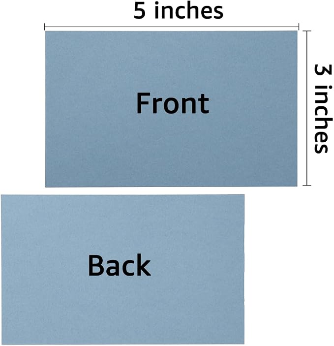 50 Sheets Blank Cardstock Paper 250 GSM Thick Heavy Cards Stock - Image 2