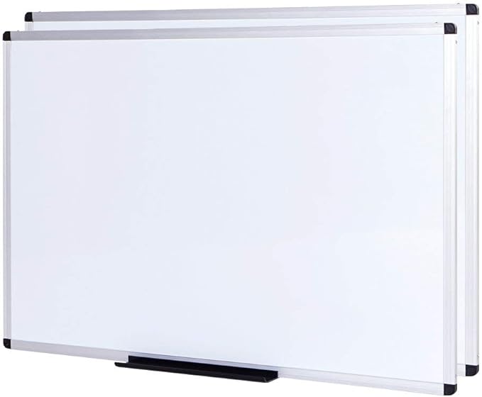 VIZ-PRO Large Magnetic Dry Erase White Board by VIZ-PRO