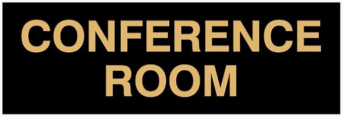 Signs ByLITA Basic Conference Room Sign by SignsByLITA
