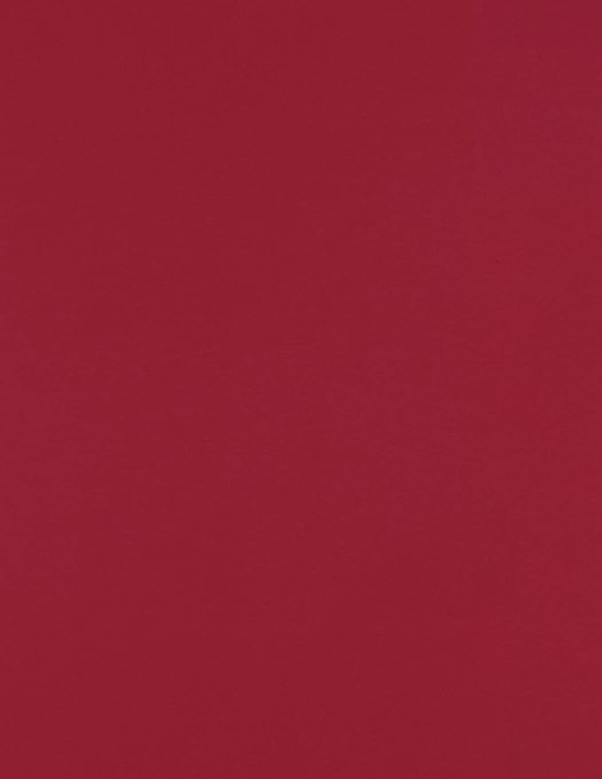 LUXPaper 8.5" x 11" Paper | Letter Size | Garnet Red | 80lb. Text | 500 Qty by LUXPaper