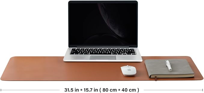 HOMIEAZICOZI Leather Desk Mat - Image 2