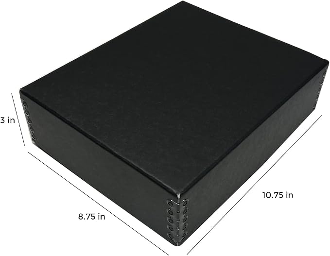 Lineco, 8x10 Museum Archival Storage Box, Drop Front Design - Image 2