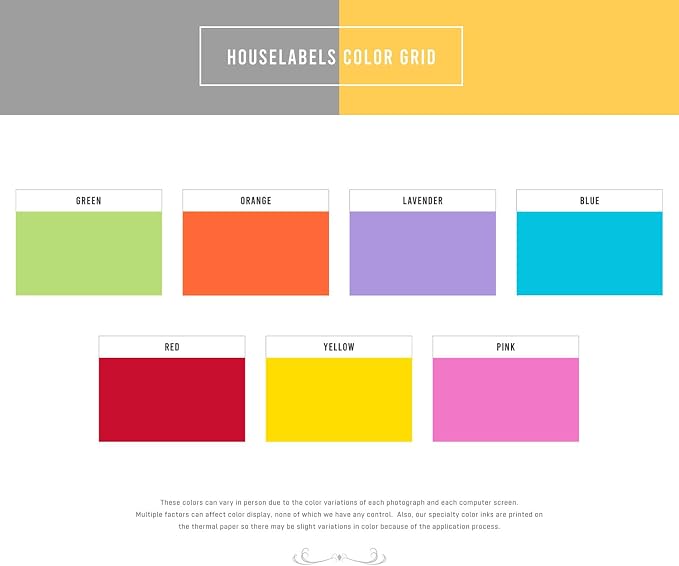 HOUSELABELS 2.25" x 1.25" Pink Address Labels on 1" Core Compatible - Image 7