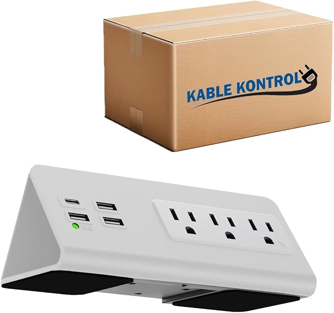 Kable Kontrol Desk Clamp Power Strip by KABLEKONTROL%C2%AE