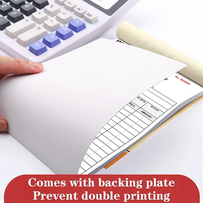 Personalized Invoice Book Custom 2 Part/3 Part Receipt Book Quote Estimate - Image 4