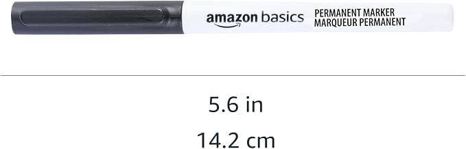 Amazon Basics Ultra Fine Point Permanent Markers - Image 5