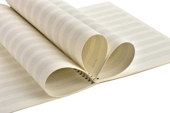 MOREYES Music Notebook Composition Manuscript Staff Notebook - Image 3