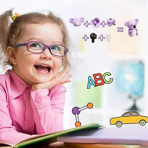 URSKYTOUS 35Pcs Animal Erasers Desk Pets for Kids,Classroom Prizes