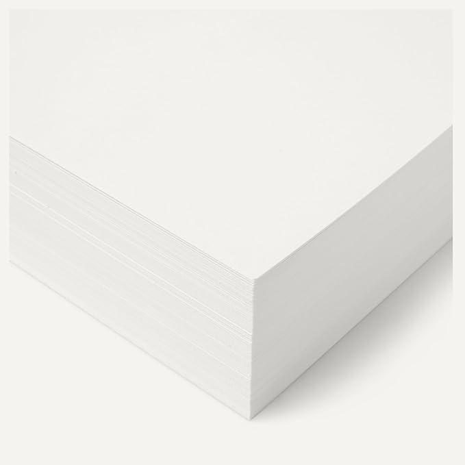Amazon Basics Cardstock Paper, 8.5" x 11", 65 lb/176 gsm, 96 Bright, 250 Sheets - Image 3