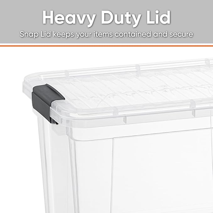 Superio Clear Storage Boxes - Image 4