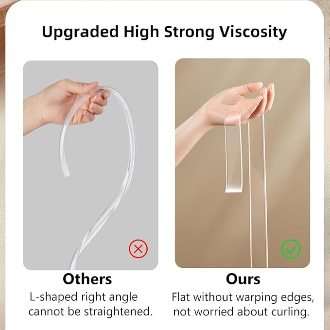 Baby Proofing Edge Protector for Baby 32.8ft Clear Edge Protector Strip Safety - Image 4