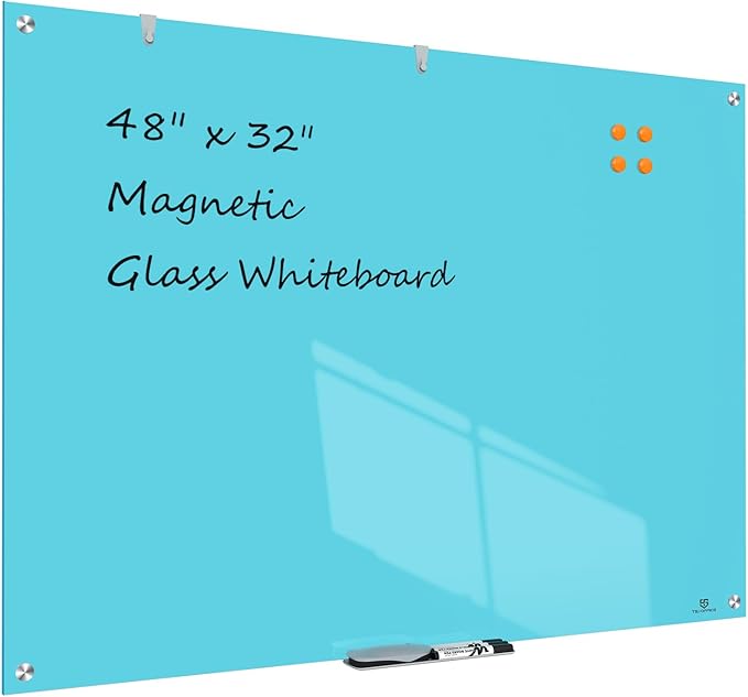 TSJ OFFICE Glass Dry-Erase Board by TSJOFFICE