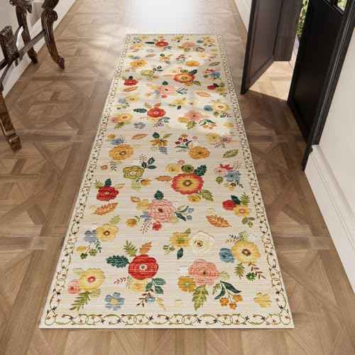 Washable Hallway Runner Kitchen Rugs : 2'6"x8' Carpet Runner Rug Non Slip