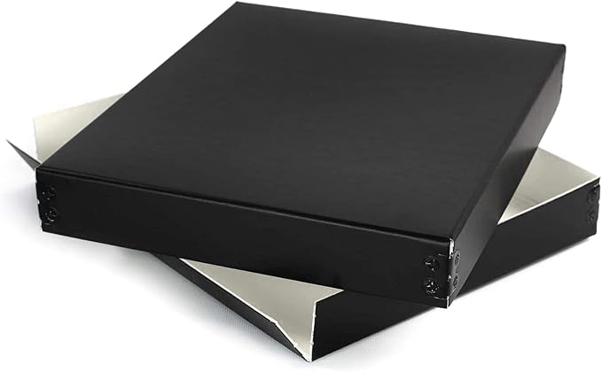Lineco Museum Archival Storage Box, 8.75x10.75x1.5 in. Drop Front Design. - Image 9
