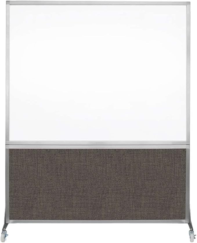DivideWrite Mobile Whiteboard | Double Sided Dry Erase Board | Portable Office by VERSARE