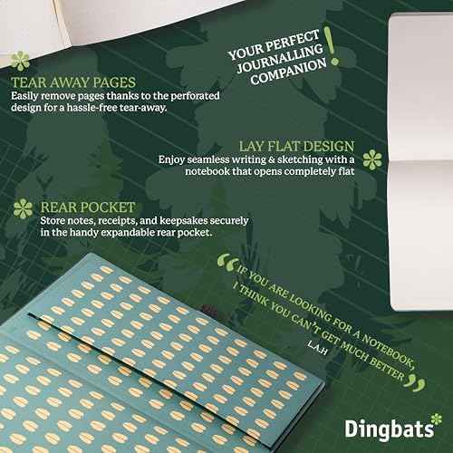 Dingbats* - Wildlife Dotted Extra Large A4 Notebook - PU Leather