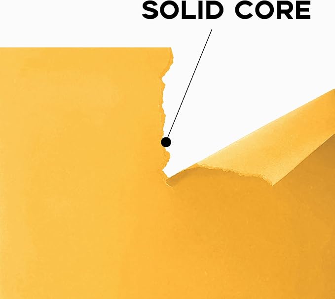 100 Sheets Yellow Cardstock 8.5 x 11 65lb Paper, Goefun Yellow Card Stock - Image 3