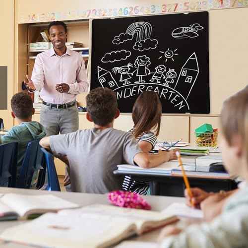 Glass Magnetic Dry Erase Whiteboard 48"x36" for Wall Office